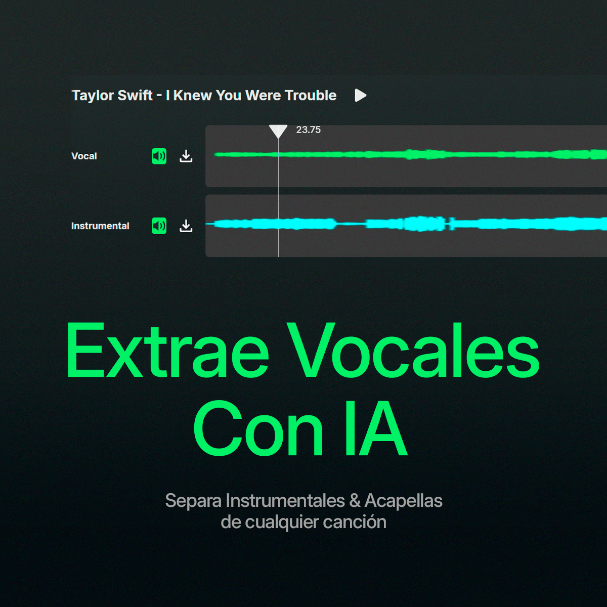 Remueve Voces con IA